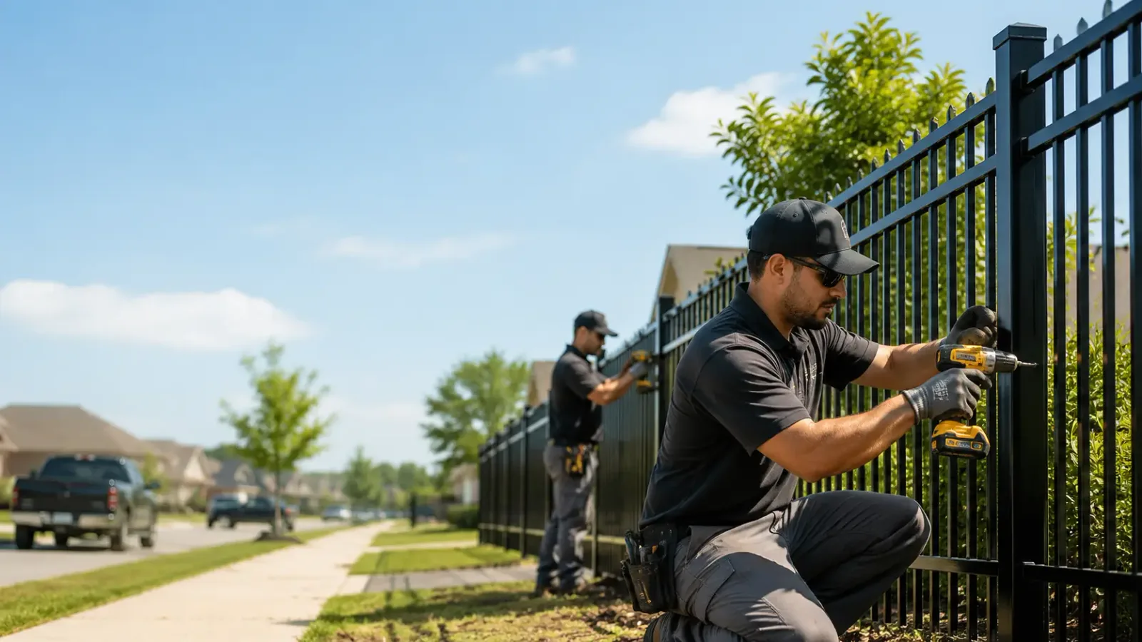 Metal Fence Installation in Randall, IA